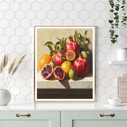 Michelangelo Inspired Orchard Still Life Paint by numbers kits