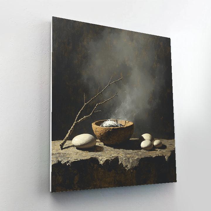 Francisco Goya Inspired Comet Ashfall Still Life Numbered painting kits