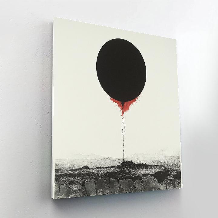 Banksy Inspired Eclipse Of Ceasefire painting number kit