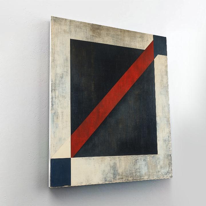 Kazimir Malevich Inspired Event Horizon Silence Paint by numbers art