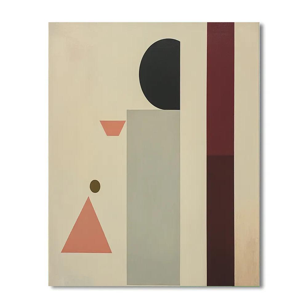 Kazimir Malevich Inspired Lagrange Point Equilibrium Paint by numbers art