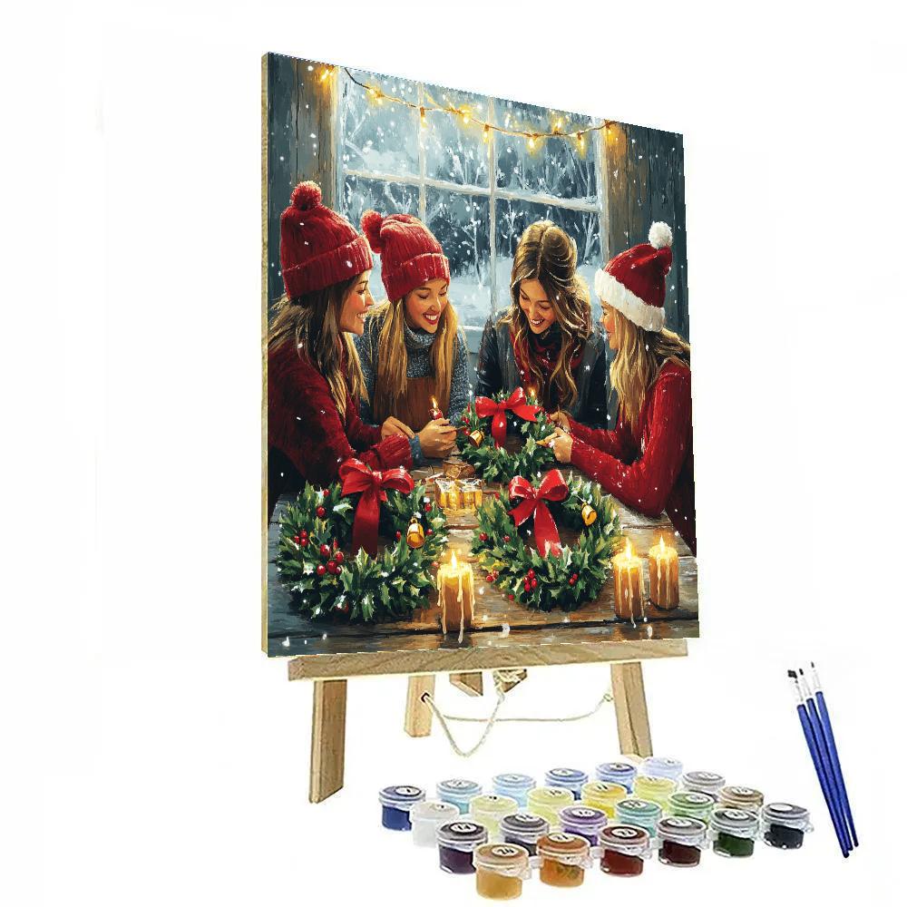 Wreathmakers By Windowglow paint by color