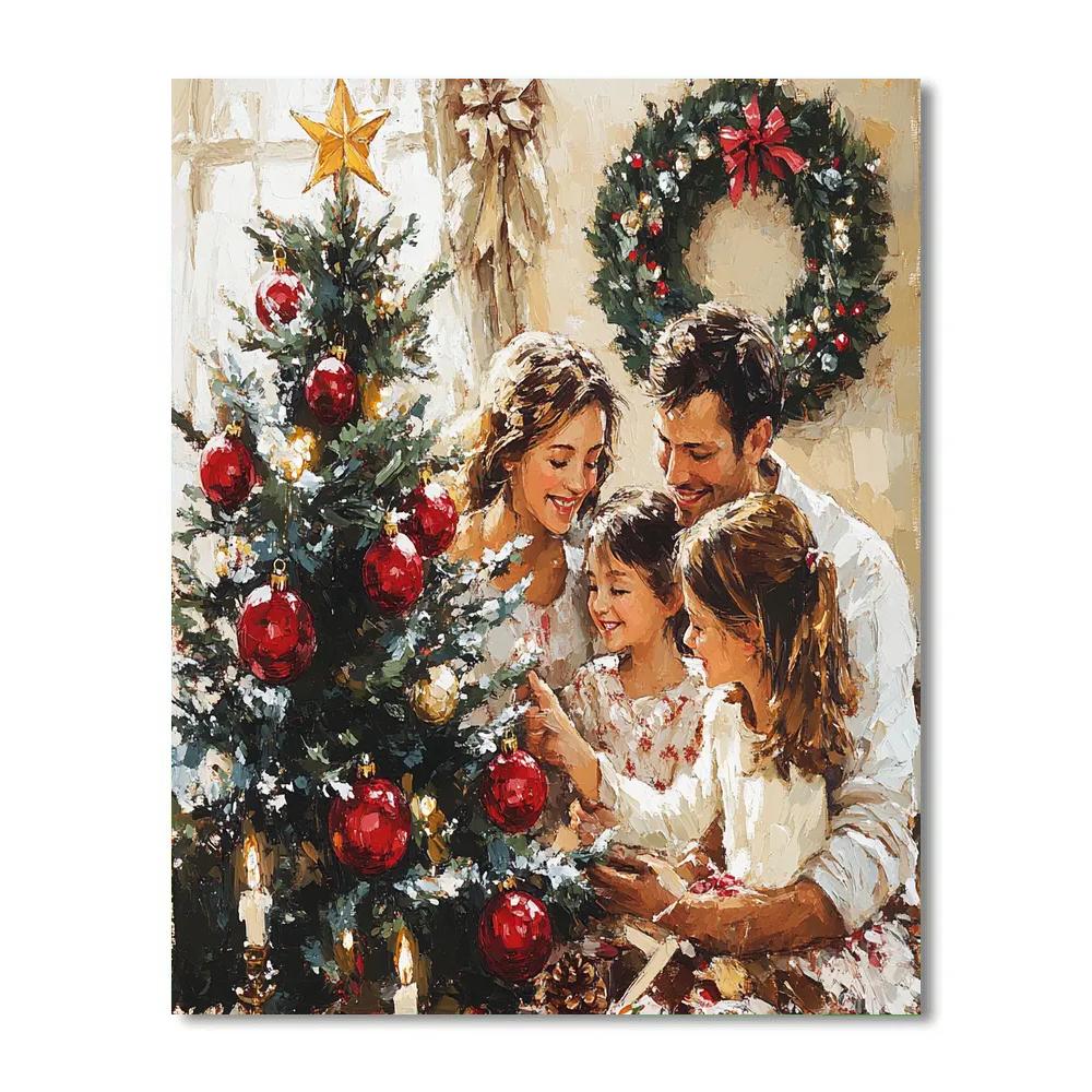 Ornaments And Lullabies Paint by numbers kits
