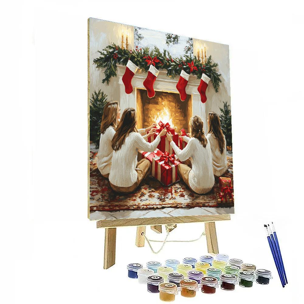 Hearthside Gift Circle paint by numbers