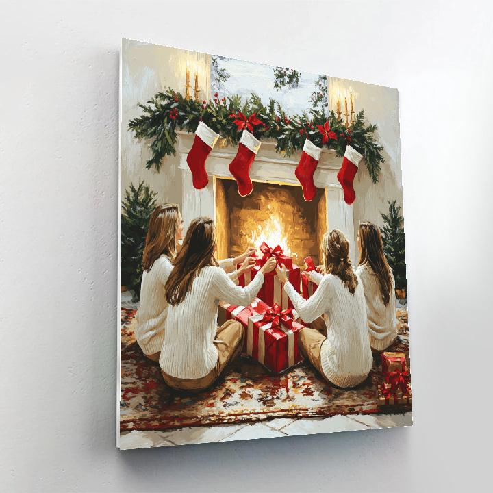 Hearthside Gift Circle paint by numbers