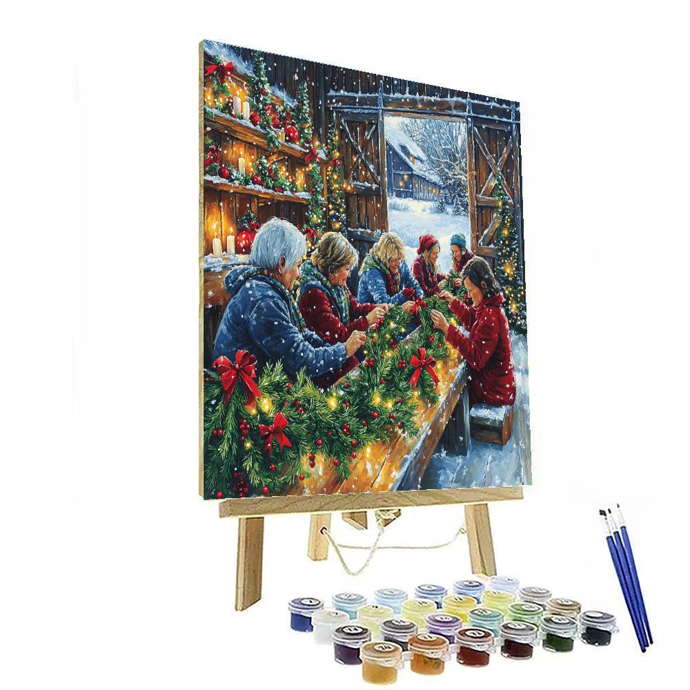 Garland Workshop Cheer DIY paint by numbers