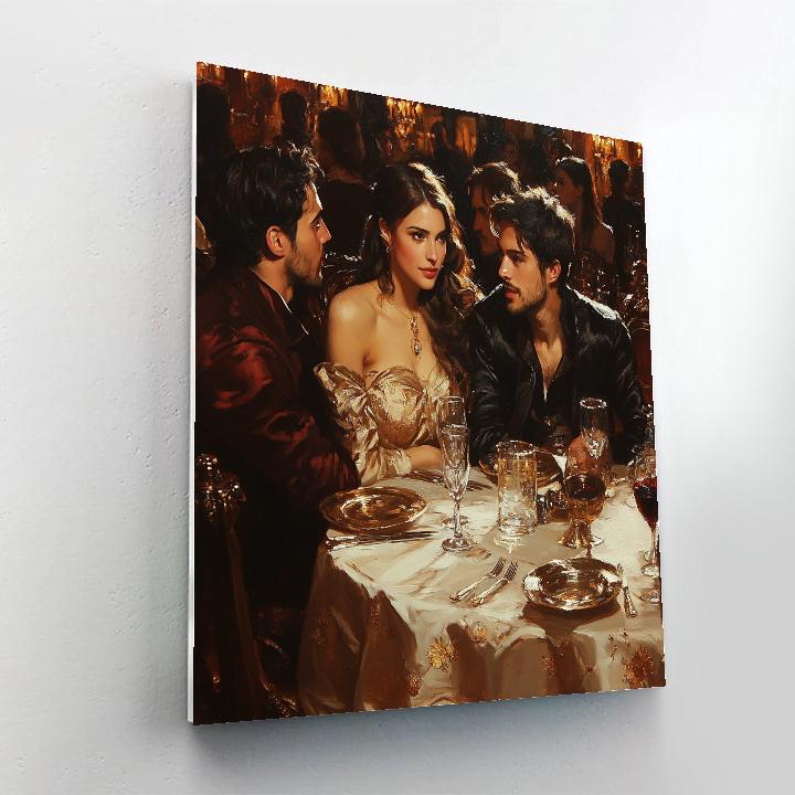 Diego Velazquez Inspired Royal Banquet DIY paint by numbers