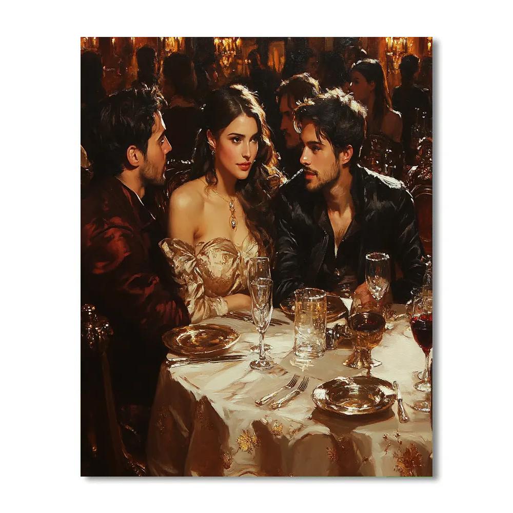 Diego Velazquez Inspired Royal Banquet DIY paint by numbers