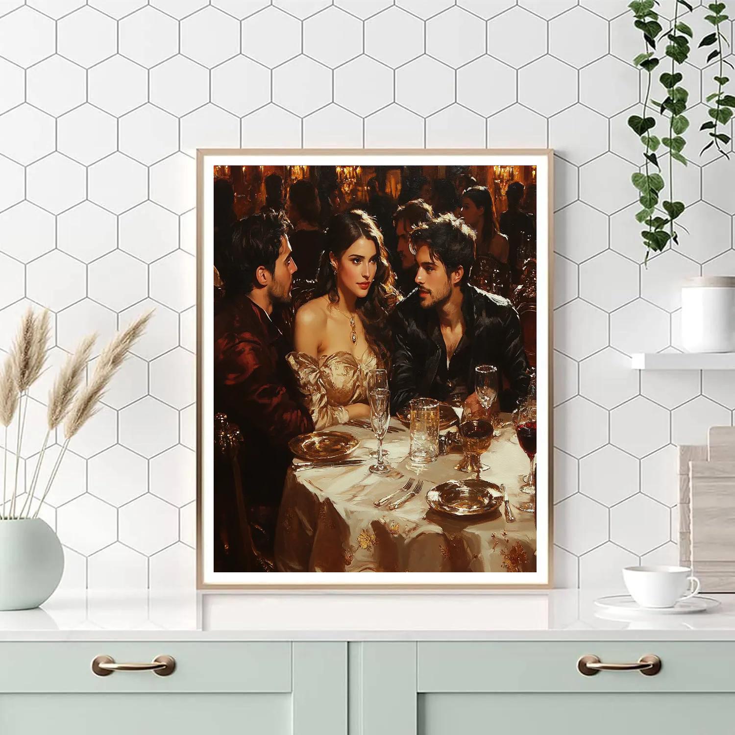 Diego Velazquez Inspired Royal Banquet DIY paint by numbers