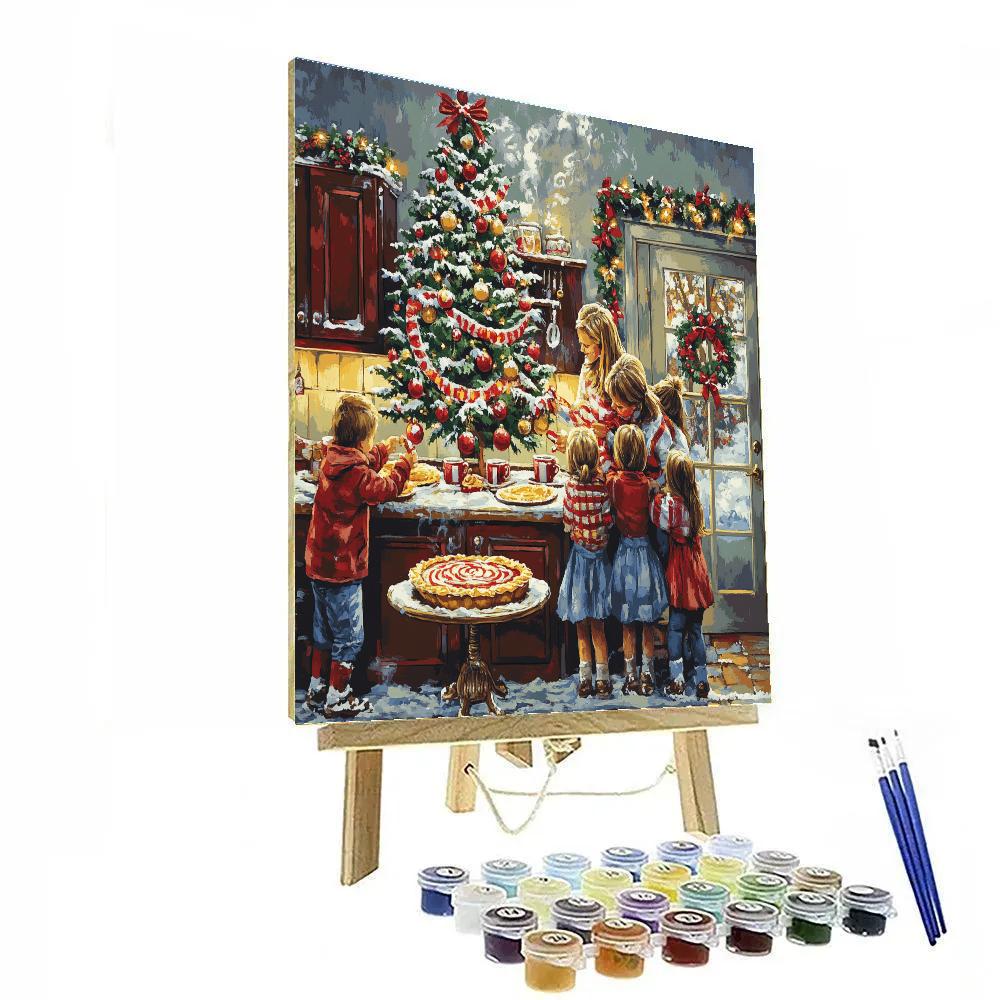 Kitchen Tree Trimming paint by number