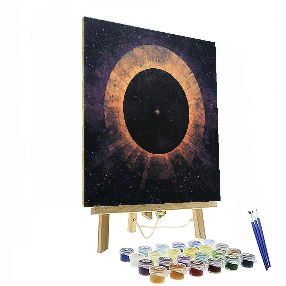 Paul Cézanne Inspired Eclipse Prism Stillness Paint by numbers art