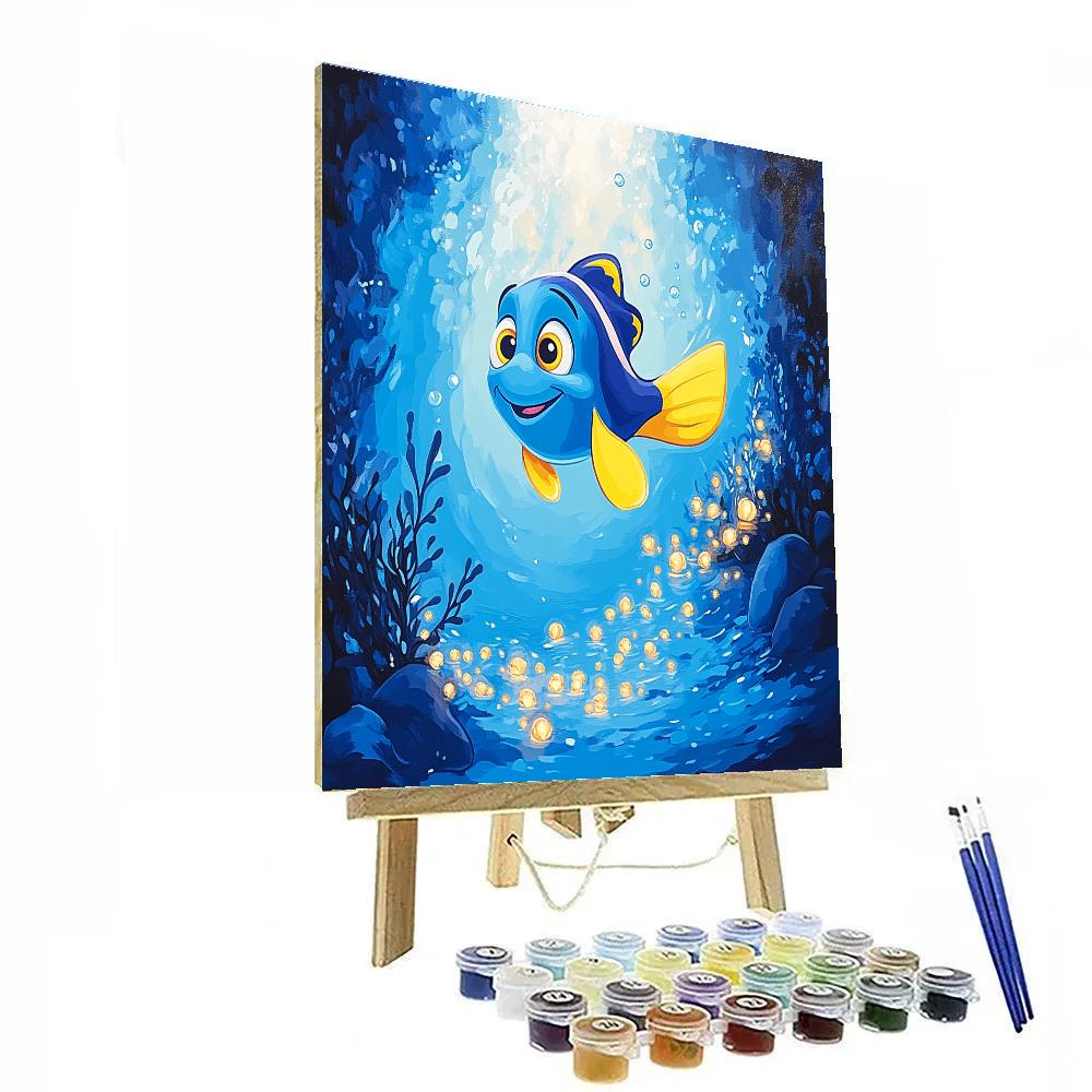 Dory Ocean Trail Wander Disney Inspired Paint by numbers kits