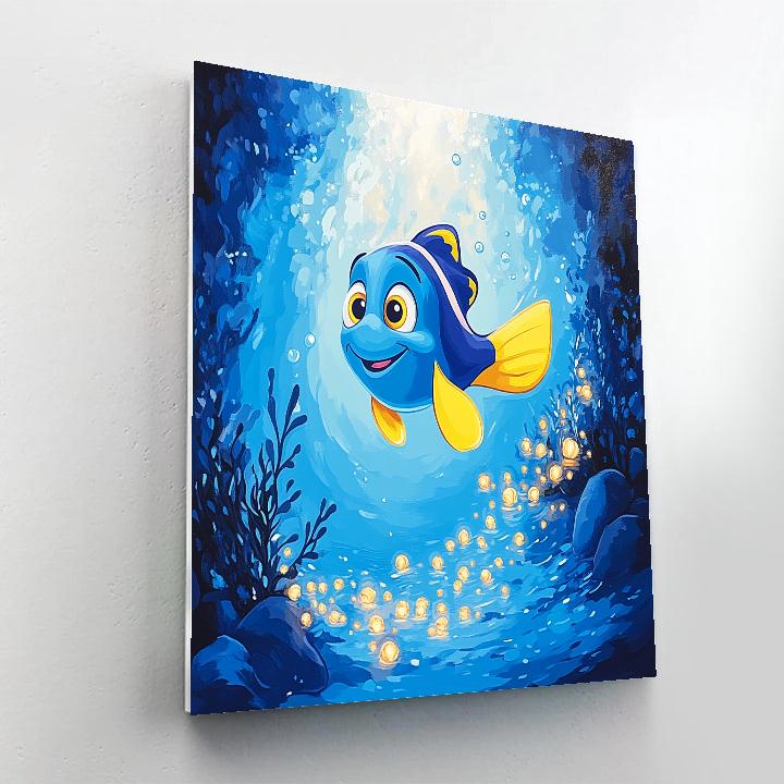 Dory Ocean Trail Wander Disney Inspired Paint by numbers kits