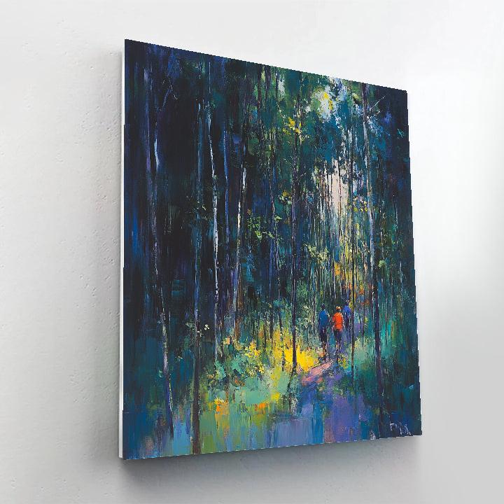Marianne Von Werefkin Inspired Forest Walk DIY paint by numbers
