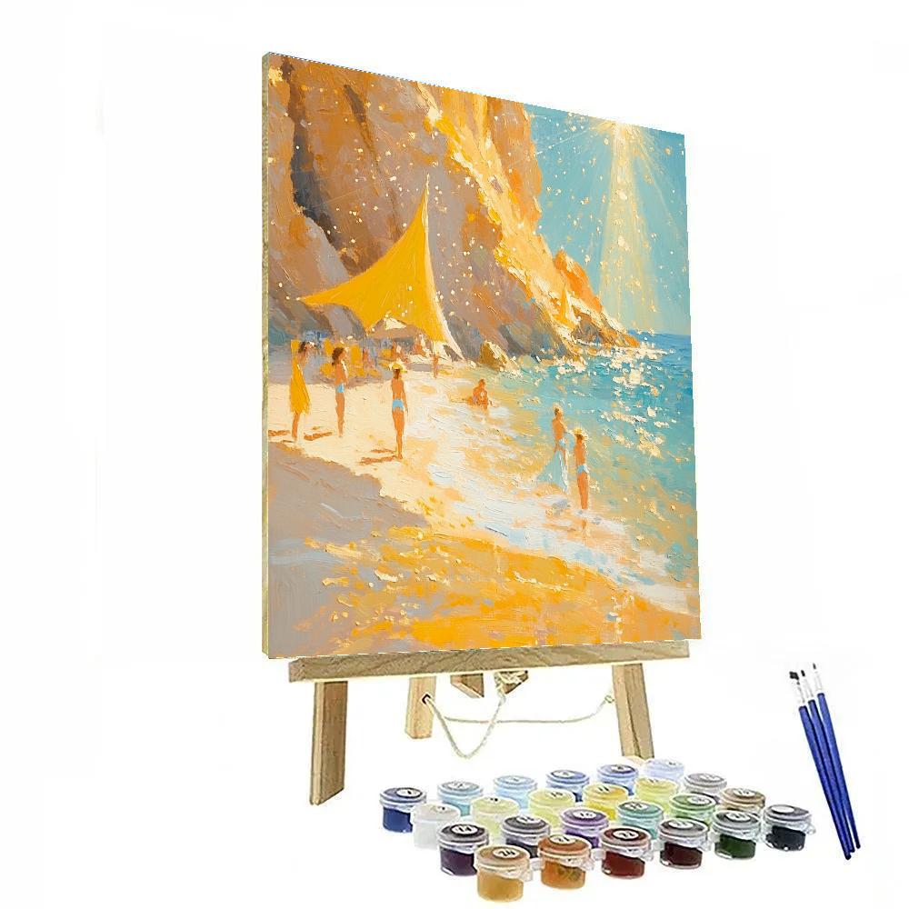 Joaquin Sorolla Inspired Sunshine On The Beach Painting by numbers kit