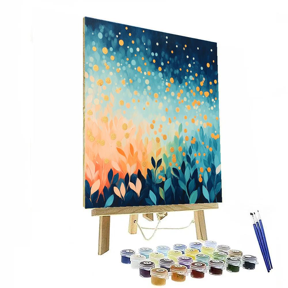 Frida Kahlo Inspired Starseed Pollen Drift paint by numbers