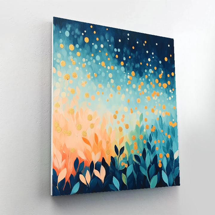 Frida Kahlo Inspired Starseed Pollen Drift paint by numbers