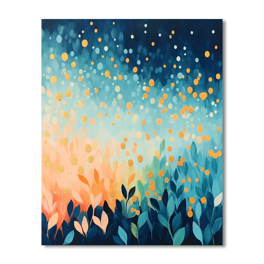 Frida Kahlo Inspired Starseed Pollen Drift paint by numbers
