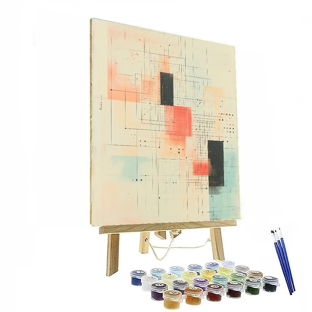 Paul Klee Inspired Quiet Algebra Of Springlight Paint by numbers kits
