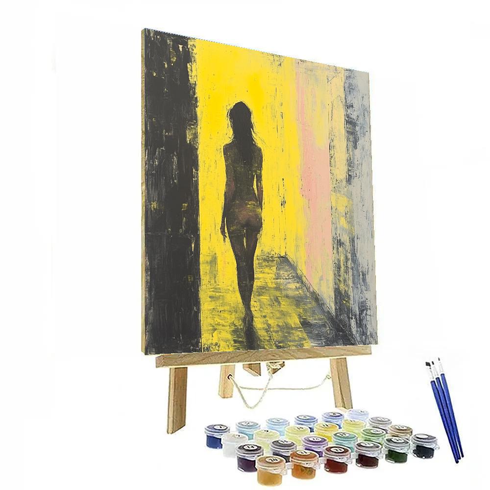 Francis Bacon Inspired Urban Solitude Paint by numbers art