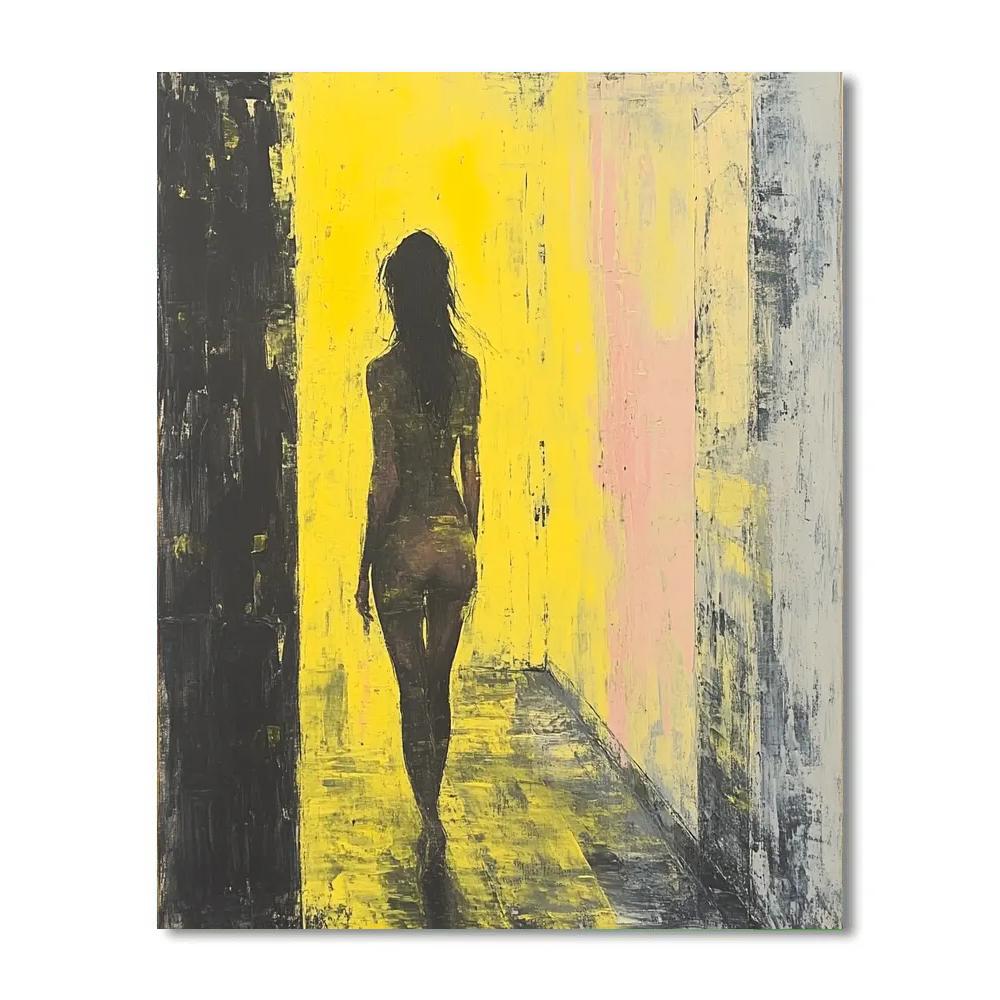 Francis Bacon Inspired Urban Solitude Paint by numbers art