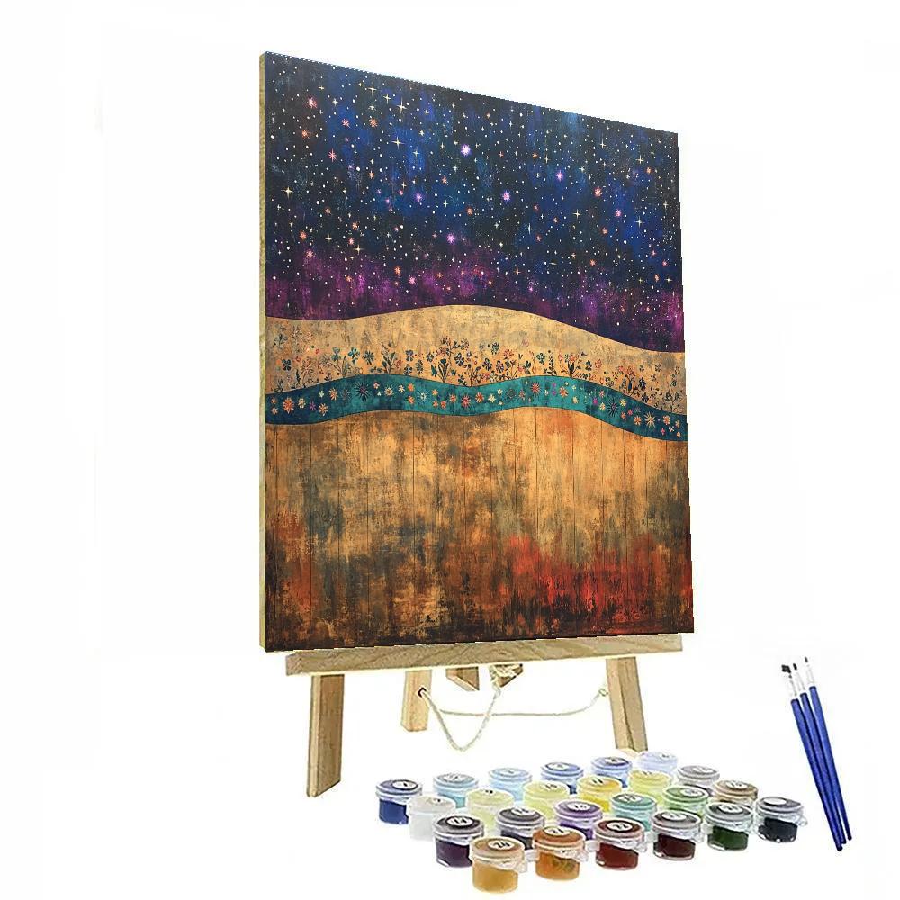 Frida Kahlo Inspired Horizon Of Two Skies Paint by numbers kits