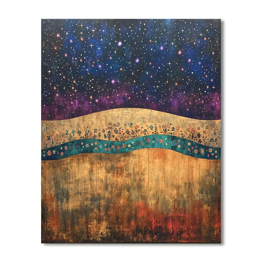 Frida Kahlo Inspired Horizon Of Two Skies Paint by numbers kits