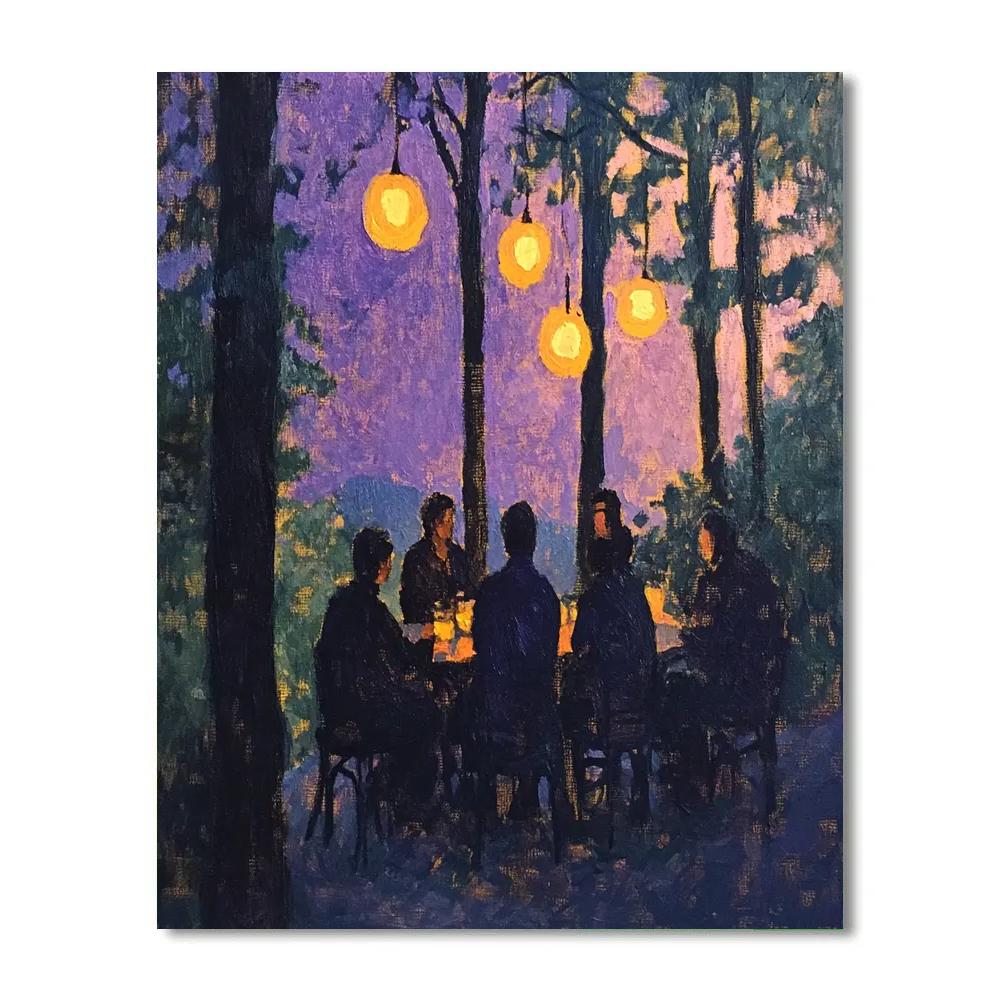 Marianne Von Werefkin Inspired Twilight Commune Paint by numbers kits