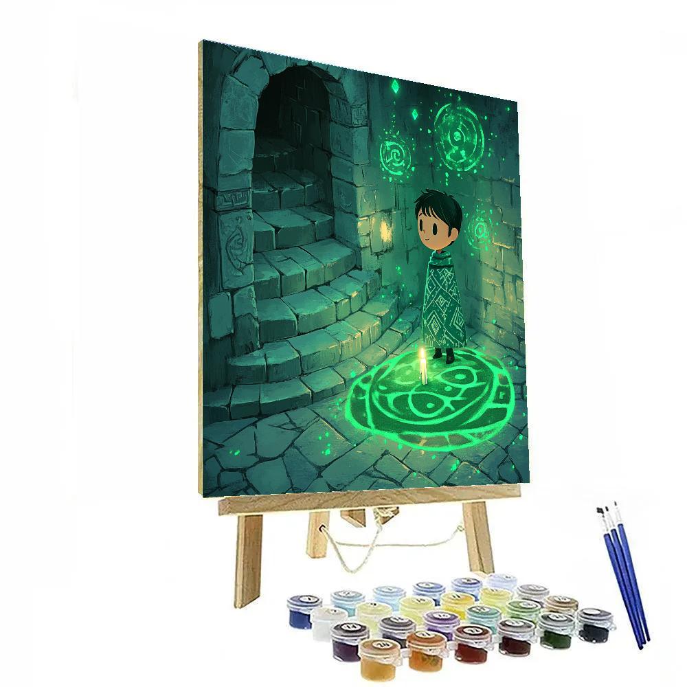 Bruno Madrigal Hidden Tower Vision Room Disney Inspired painting number kit