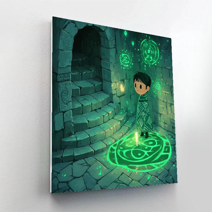 Bruno Madrigal Hidden Tower Vision Room Disney Inspired painting number kit