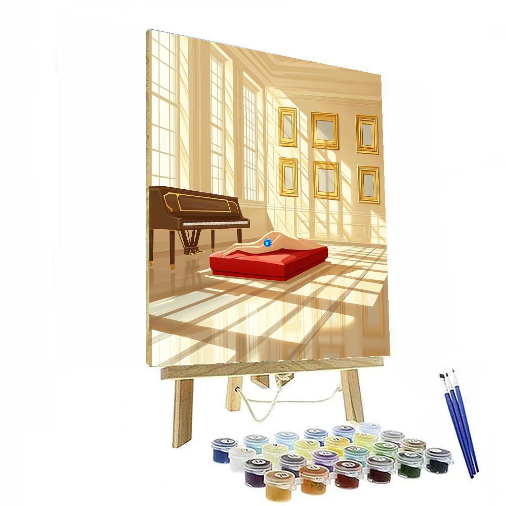 Duchess Elegant Salon Sunbeam Stretch Disney Inspired Paint by numbers art