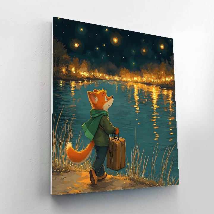 Thomas OMalley Riverbank Jazz Stroll Disney Inspired paint by number