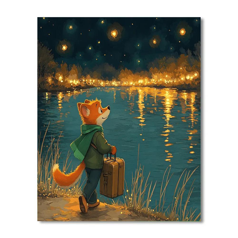 Thomas OMalley Riverbank Jazz Stroll Disney Inspired paint by number