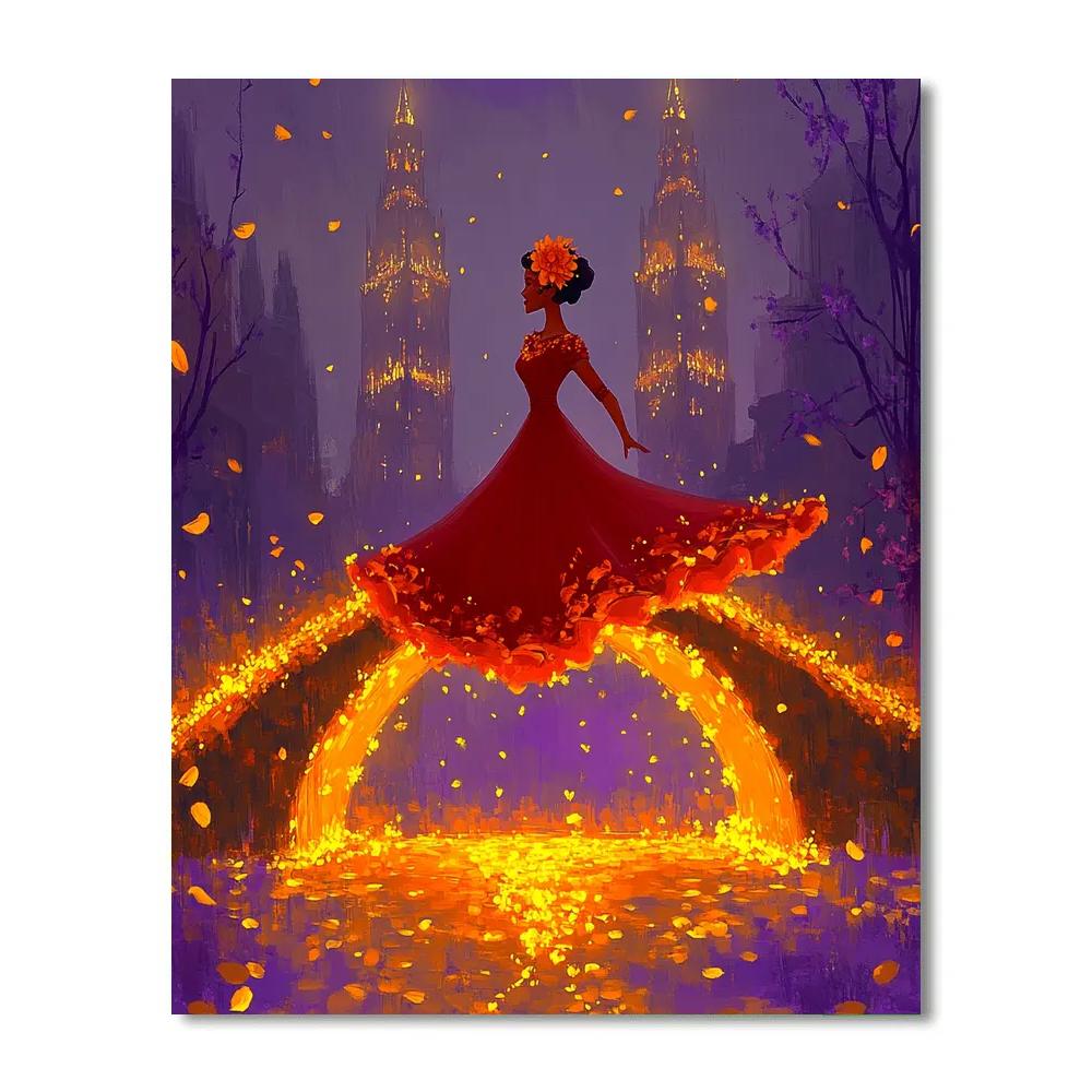 Mama Imelda Bridge Of Petals Waltz Disney Inspired Paint by numbers kits
