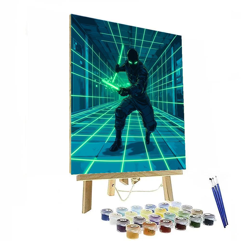 Wasabi Tech Lab Laser Maze Disney Inspired paint by number