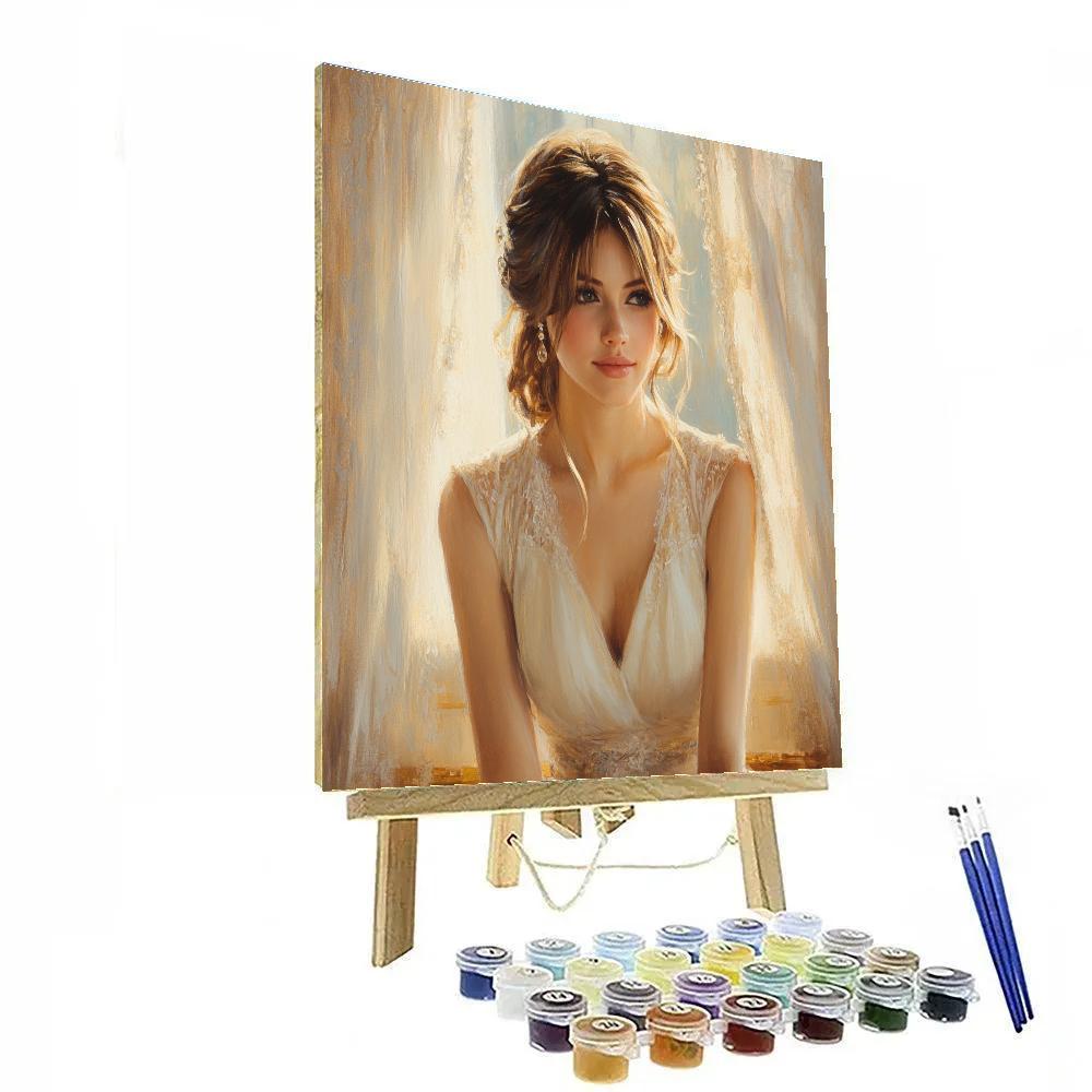 John Singer Sargent Inspired Evening Salon Painting by numbers kit