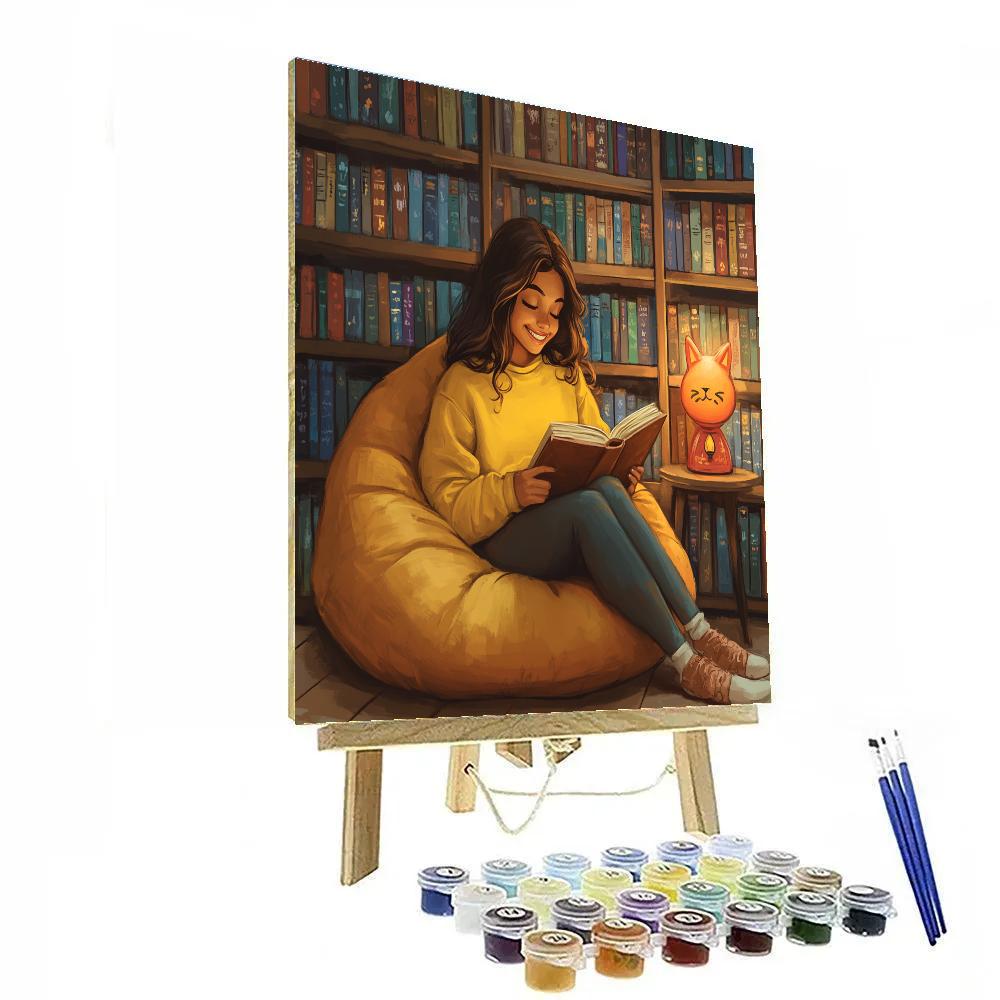 Priya Library Fantasy Corner Chill Disney Inspired paint by color