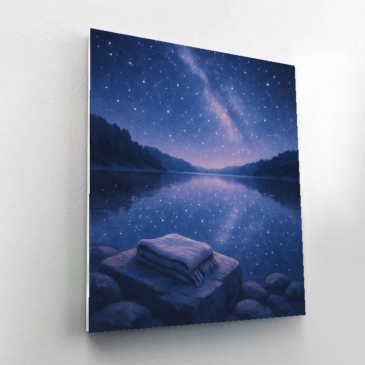 Starglow Reflection At Quiet Lookout Numbered painting kits