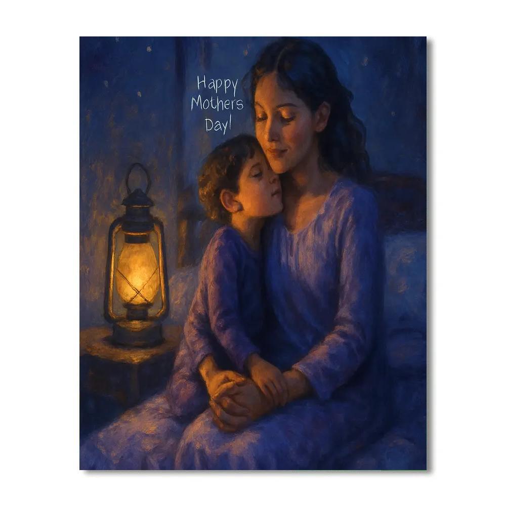 Bedtime Lantern And Thank You Whisper paint by numbers