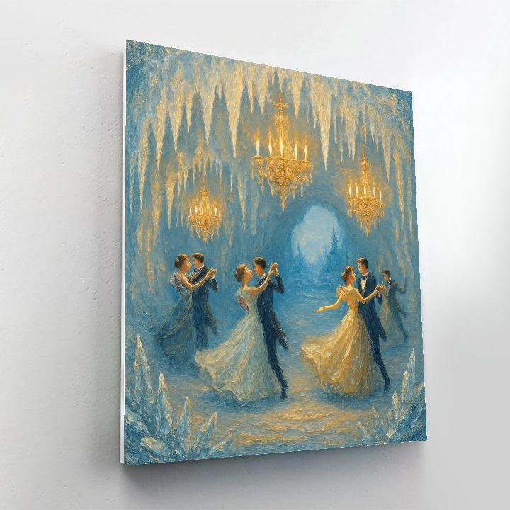 Icicle Ballroom Waltz paint by color