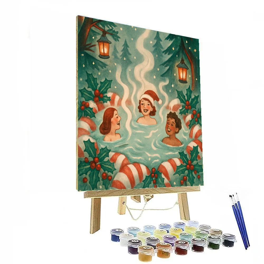 Peppermint Hot Spring paint by color