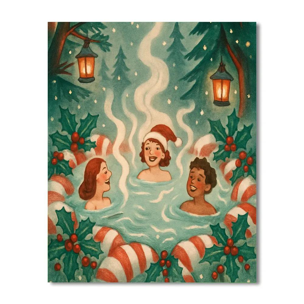 Peppermint Hot Spring paint by color