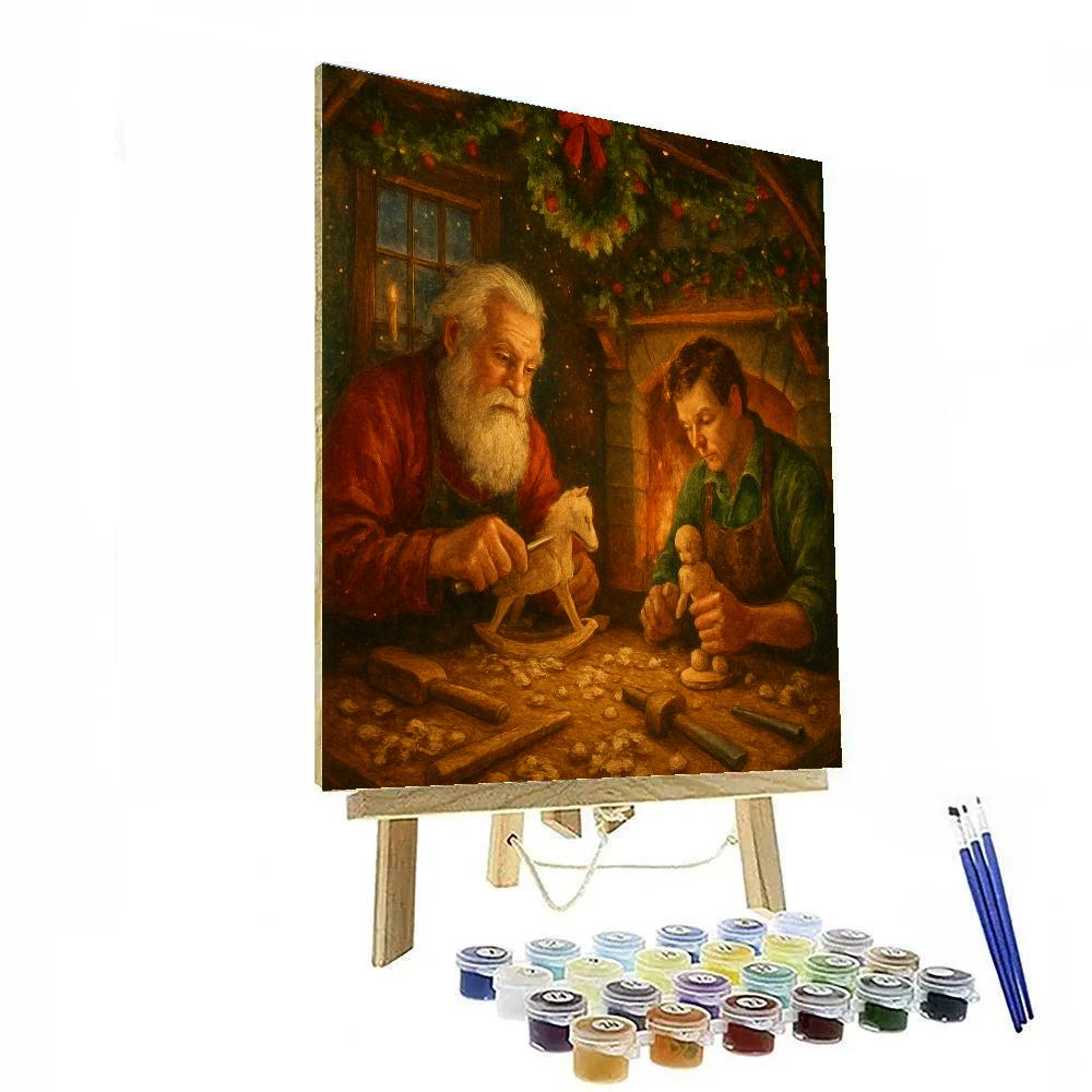 Hearthside Toy Workshop paint by color