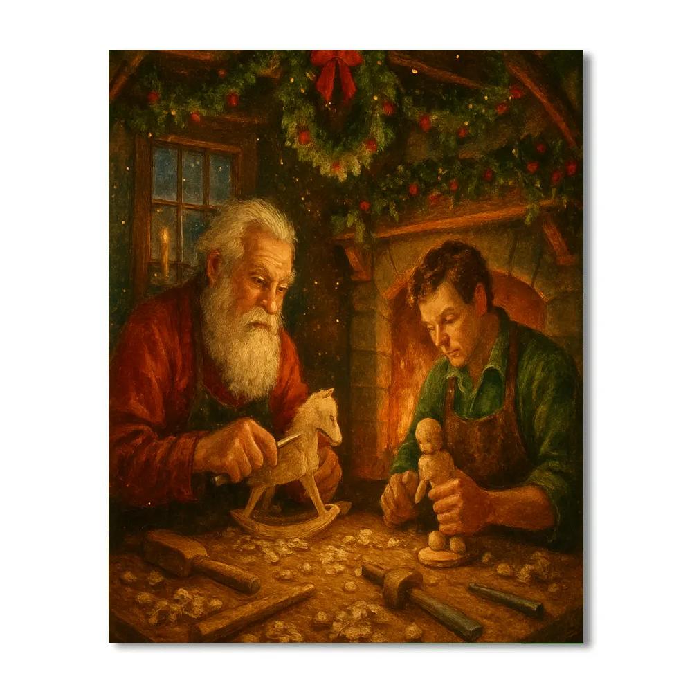 Hearthside Toy Workshop paint by color