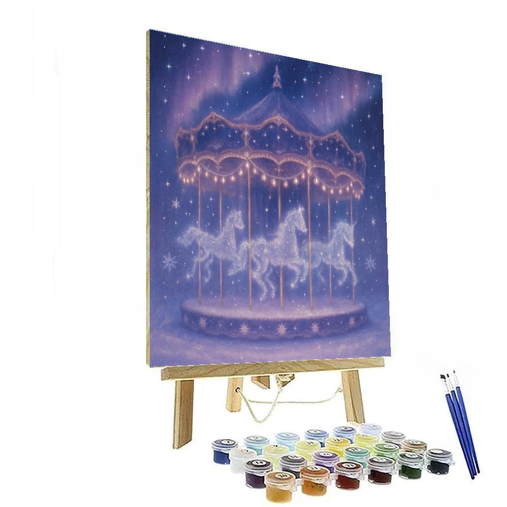 Carousel Of Constellations Painting by numbers kit