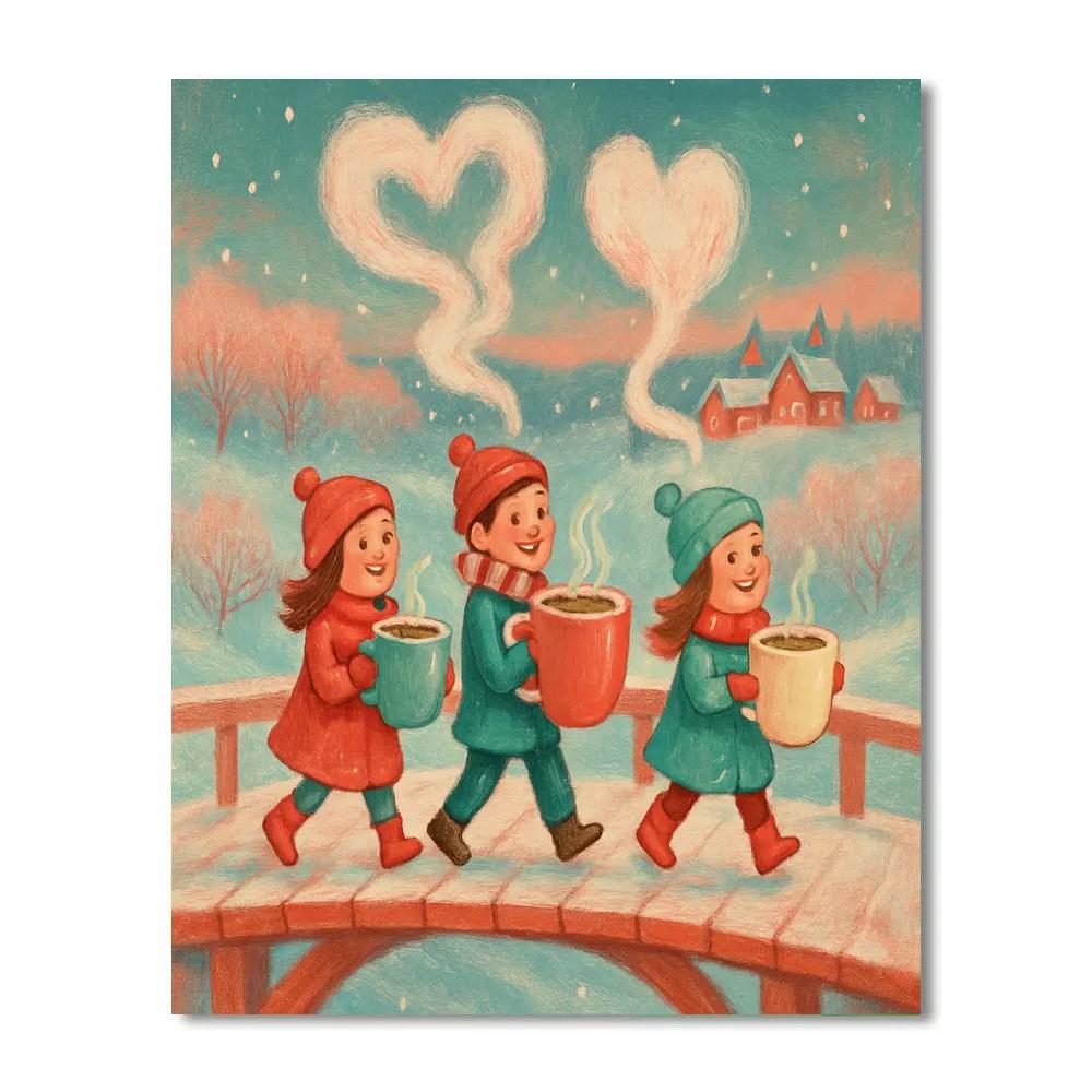 Cupbearers Of Cocoa Vale DIY paint by numbers