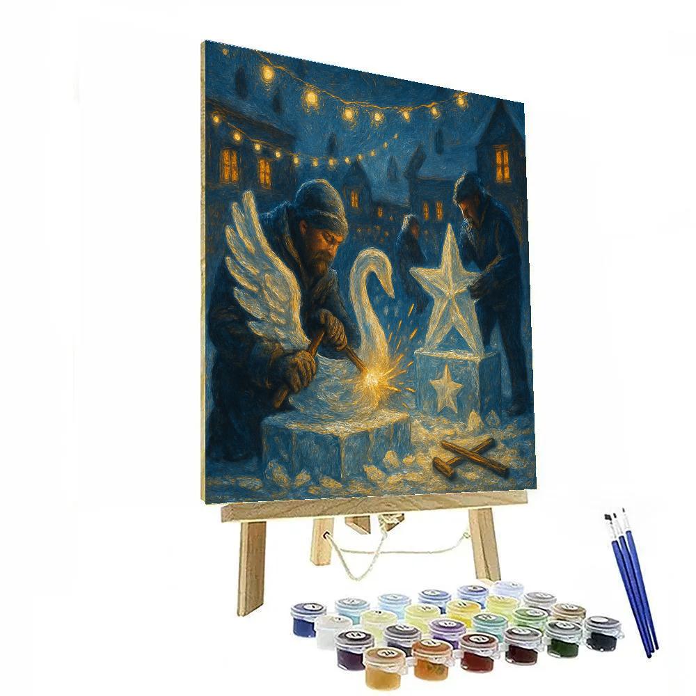 Starlight Ice Sculptors Numbered painting kits