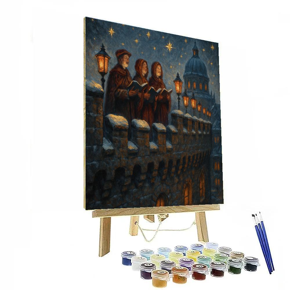 Midnight Choir On The Ramparts Numbered painting kits