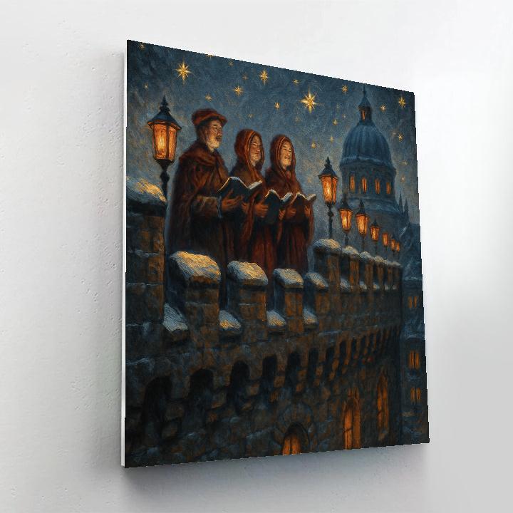 Midnight Choir On The Ramparts Numbered painting kits
