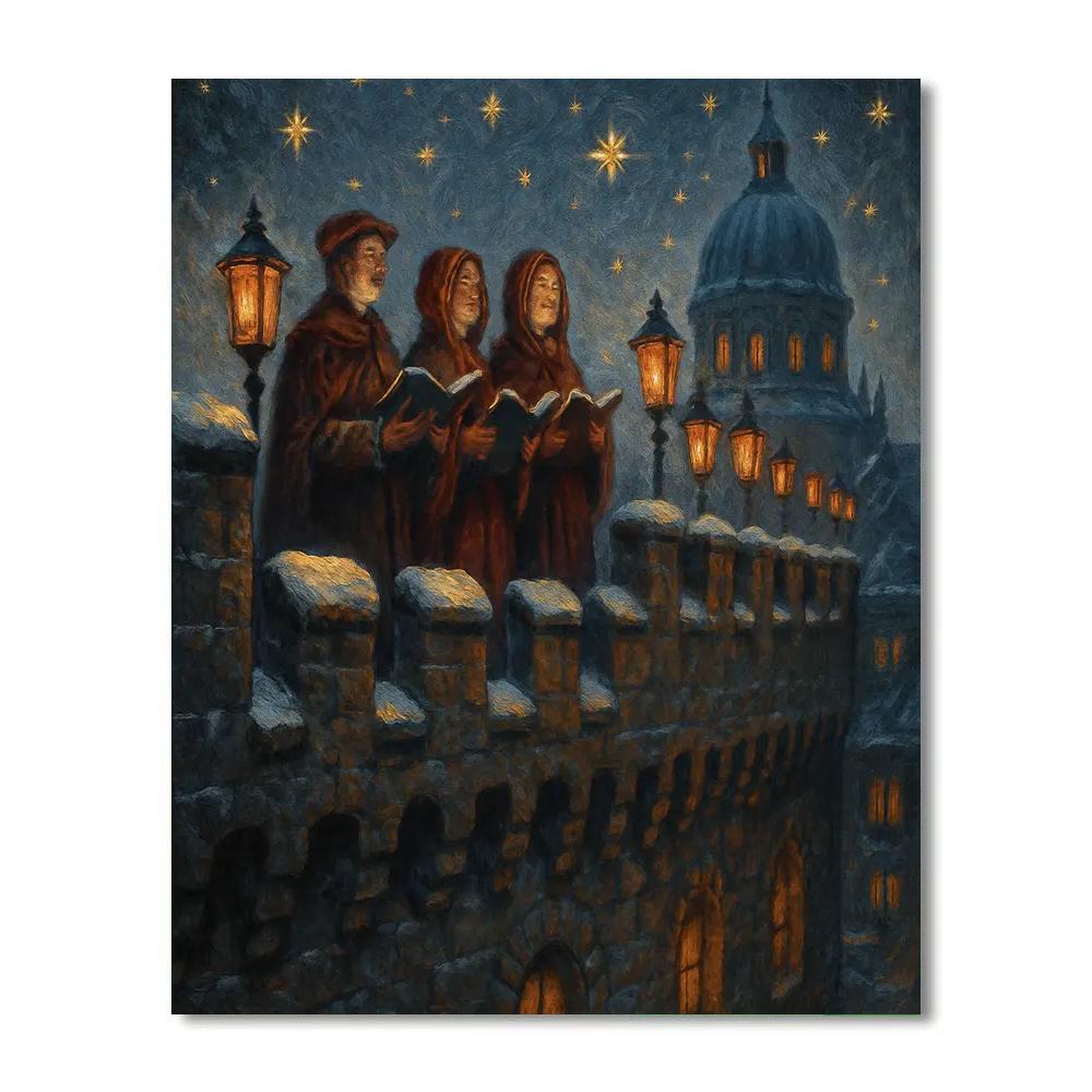 Midnight Choir On The Ramparts Numbered painting kits